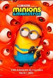 Em cartaz MINIONS & MONSTROS (3D)